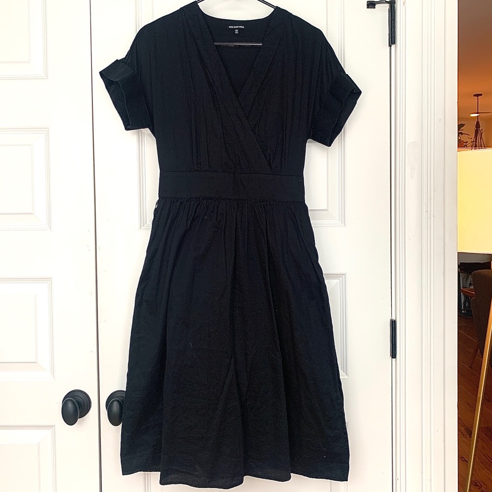 Black Short Sleeve Dress
